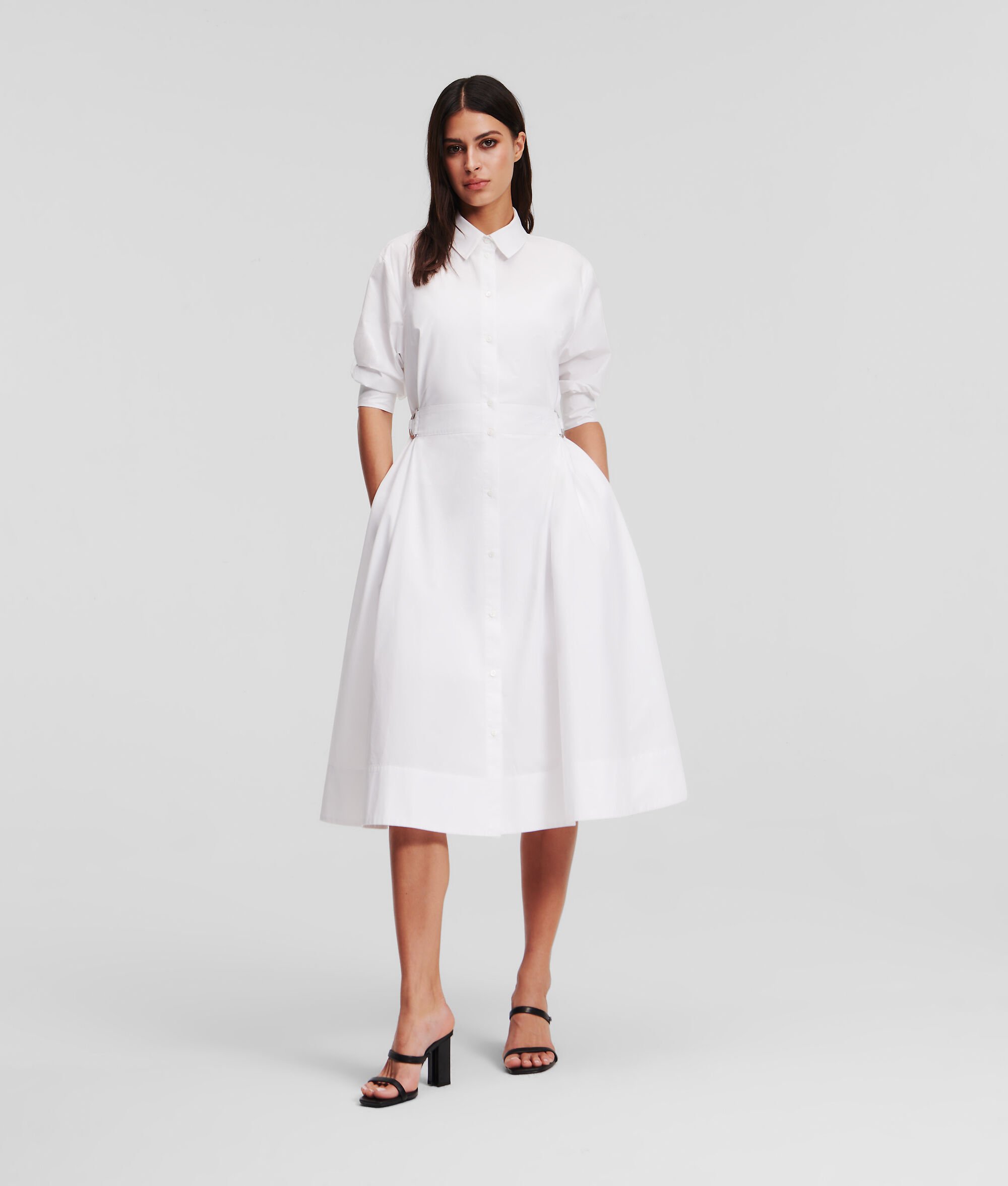 (image for) Effortless Poplin Shirt Dress